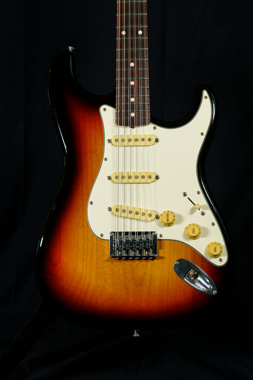 2004-2005 Fender Made in Japan Stratocaster XII – 3-Tone Sunburst (Rare MIJ Build)