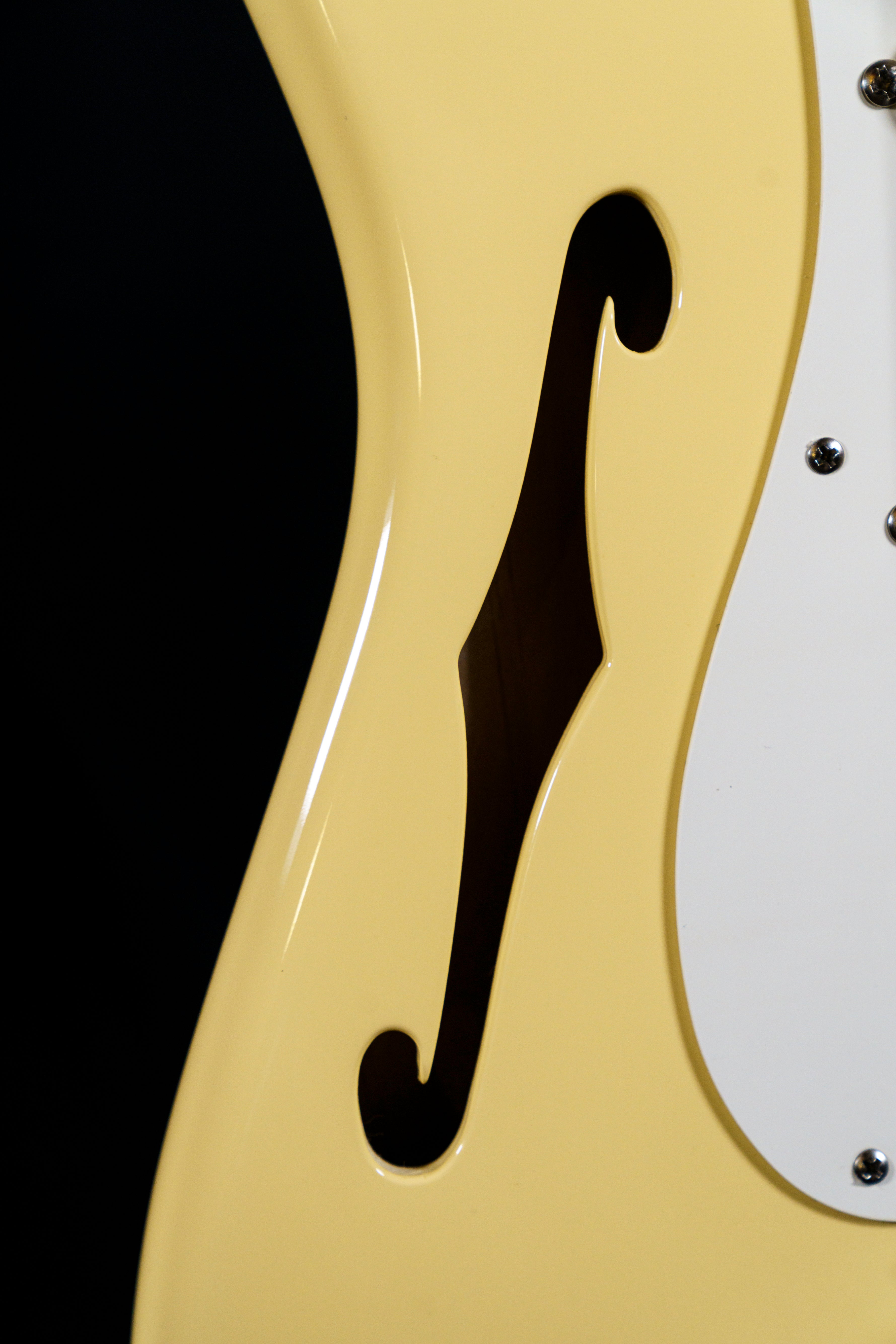 2018 Fender Eric Johnson Thinline Stratocaster – Vintage White (Mint/COA)