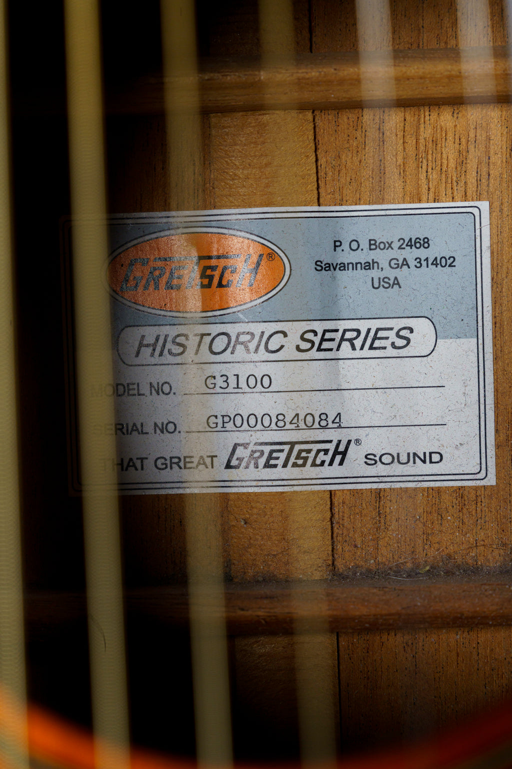 Gretsch G3100 Historic Series Hawaiian Acoustic (2000)