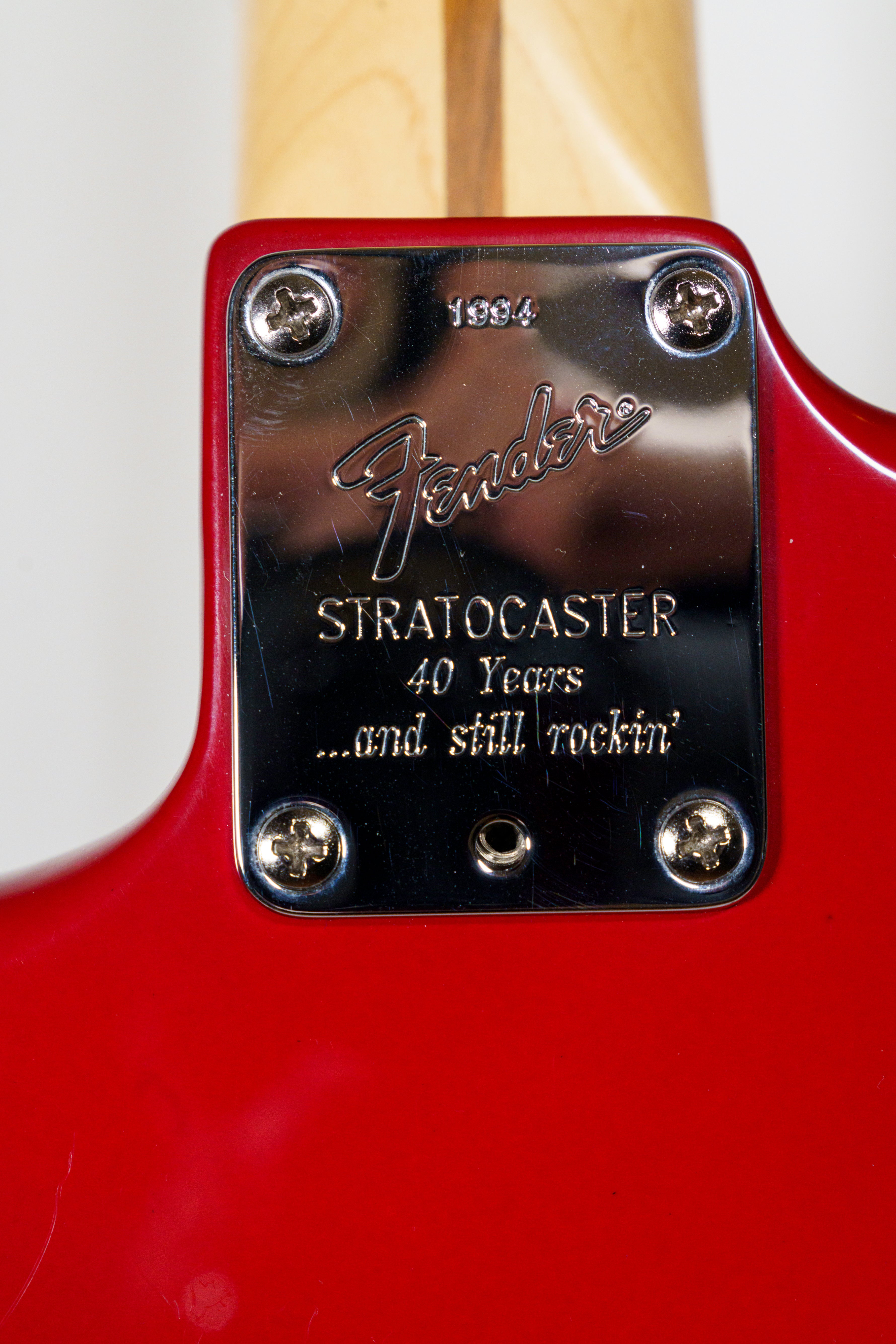 1994 Fender 40th Anniversary American Special Stratocaster – Lipstick Red